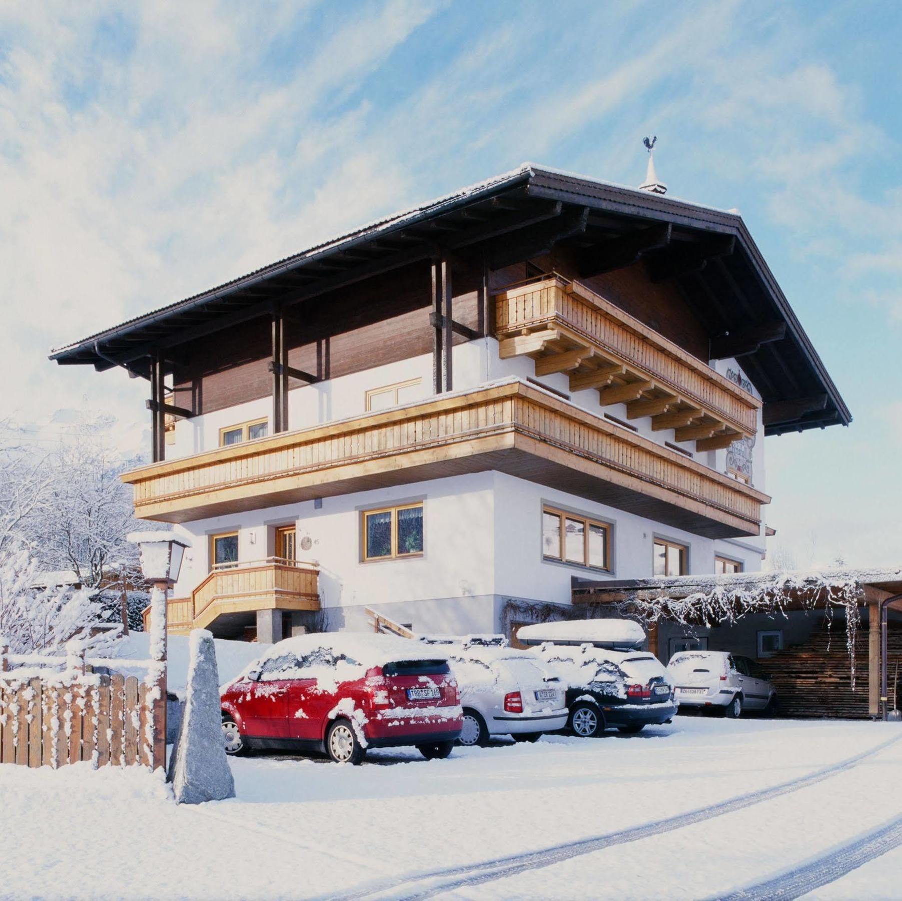 Pension Kristall Bramberg am Wildkogel Exteriör bild